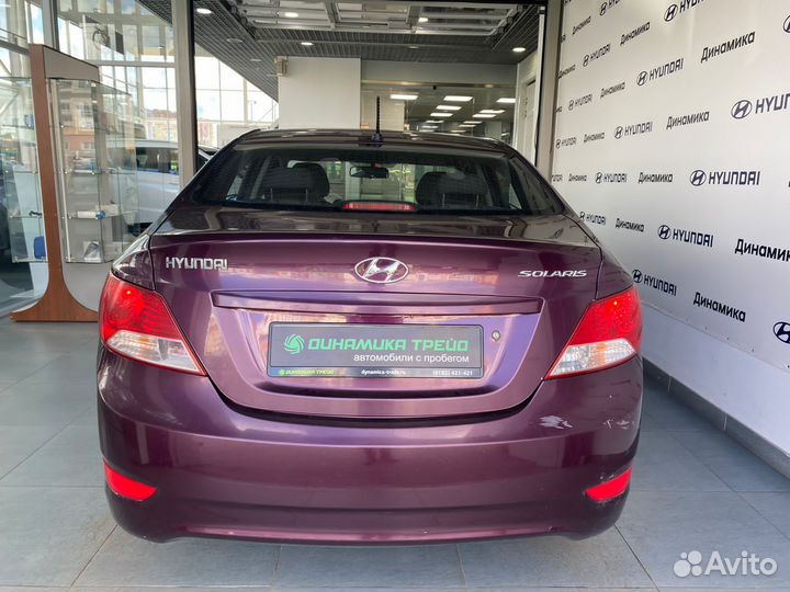 Hyundai Solaris 1.4 МТ, 2011, 124 548 км