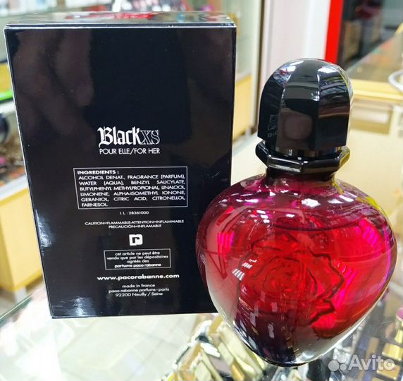 Paco Rabanne Black XS туалетная вода