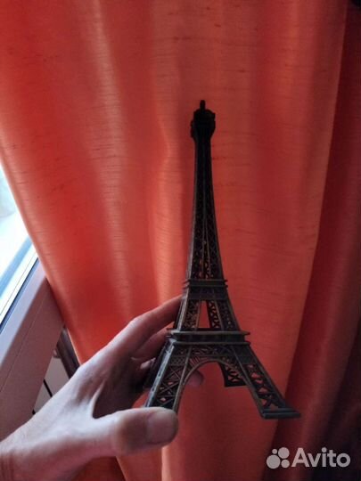 Эйфелевая башня, металл, выс.25 см