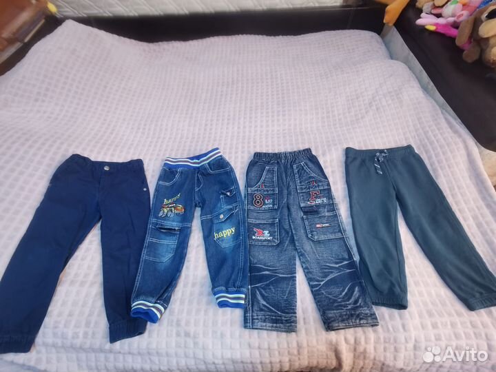 Продам пакет детских вещей на мальчика 3-4 года