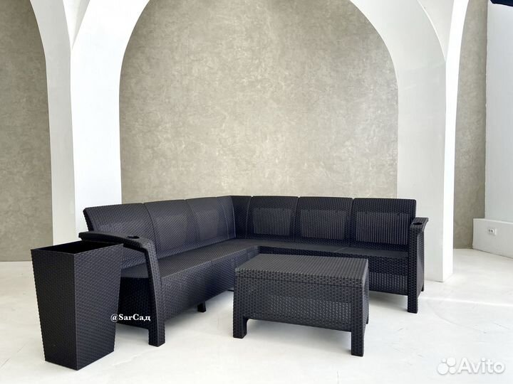 Садовая мебель из ротанга