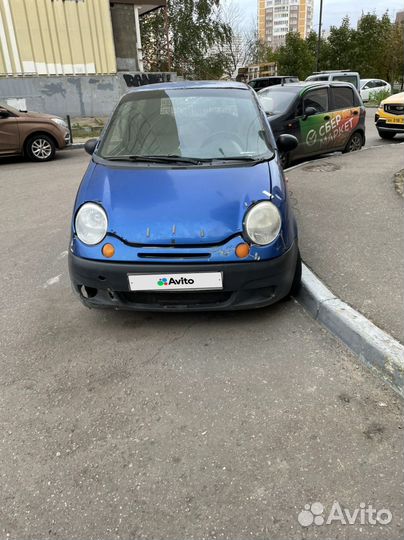 Daewoo Matiz 0.8 МТ, 2010, 170 000 км