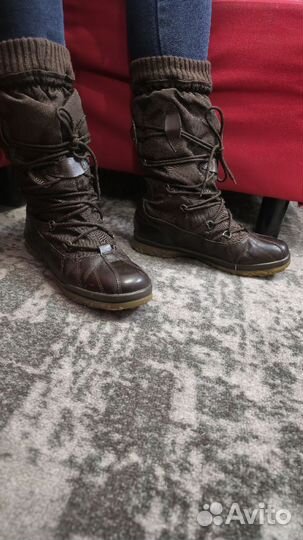 Дутики сапоги 39