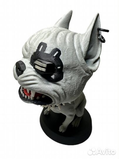 Болванчик, собака, Cyberpunk