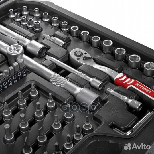 Набор инструментов 130 пр. 1/4