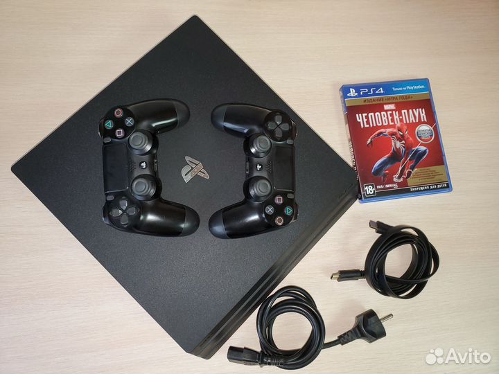 Sony playstation 4 pro 1tb 2 геймпа