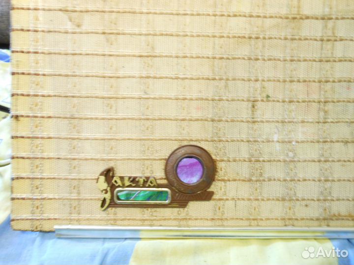 Радиола Сакта динамик и передняя панель