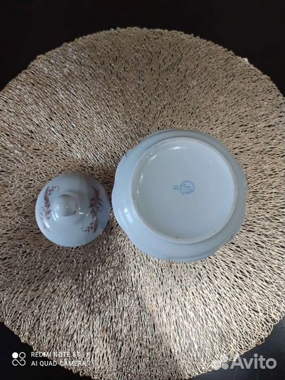 Сахарница фарфор СССР
