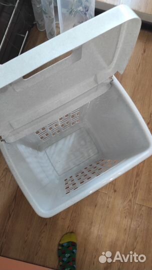 Корзина для белья 46*36*60 см