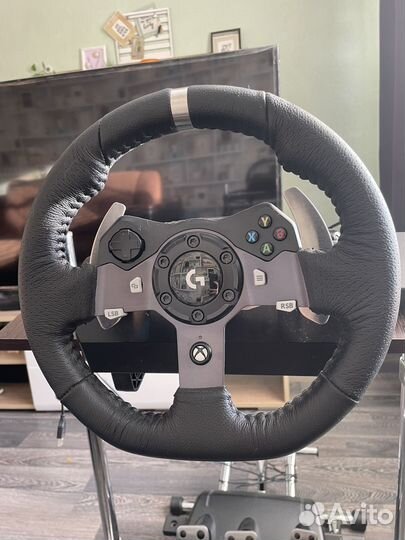 Игровой руль logitech g920 + кпп logitech