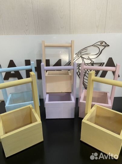 Ящик деревянный подарочный