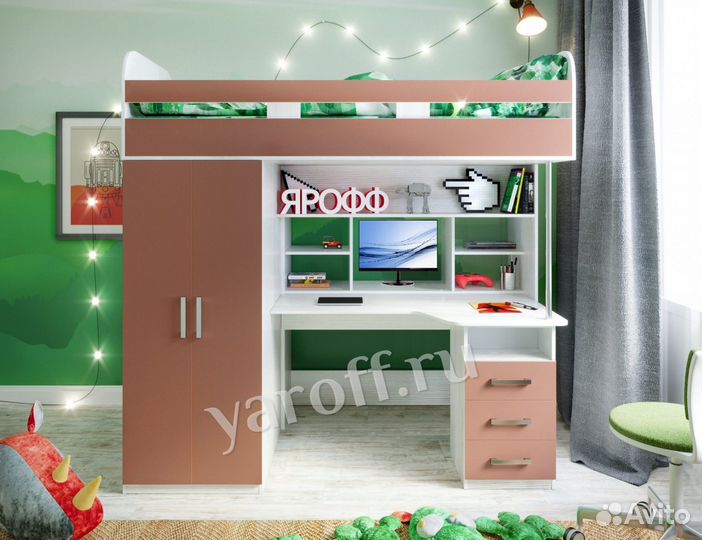 Кровать чердак «Аракс»