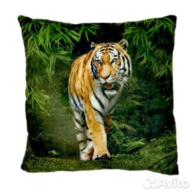 Подушка из кедровой стружки год Тигра 50х50