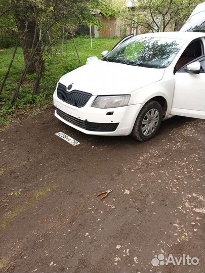 Бампер skoda octavia а7