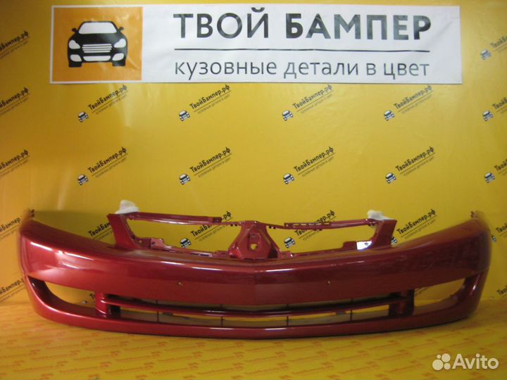 Бампер передний Mitsubishi Lancer 9 рест. Красный