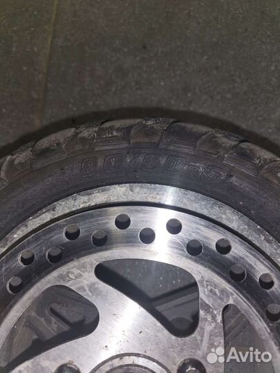 Колесо + покрышка для электросамоката