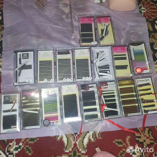 Материалы для наращивания ресниц