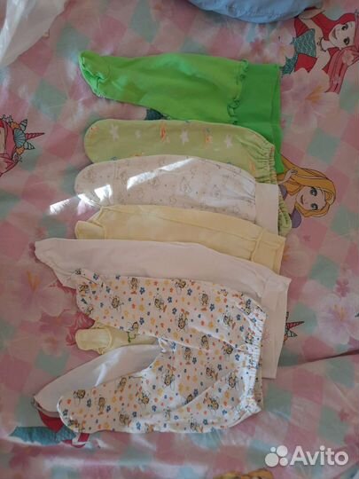 Одежда на малышей размеры от 50-68