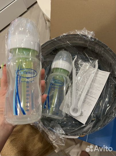 Набор Dr Brown’s. Бутылочки. Стерилизатор