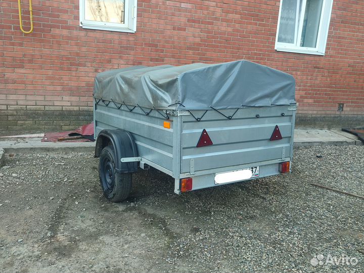 Прицеп легковой 2*1.25*0.5m