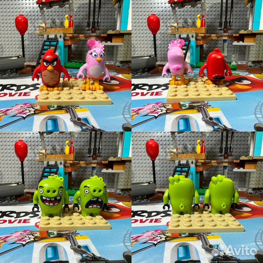 Lego Angry Birds Разгром Свинограда 75824