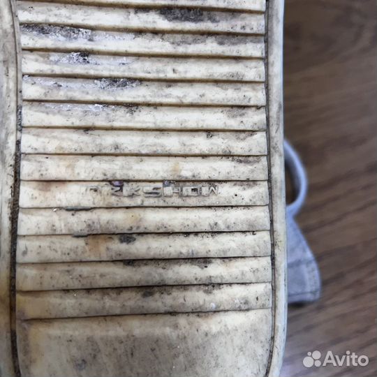 Высокие кеды Rick oven’s ramones milk