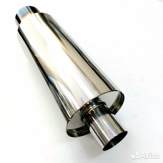 Глушитель банка бочка прямоток универсальный