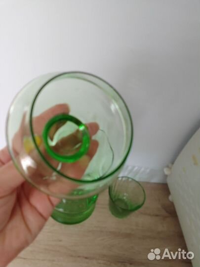 Кувшин графин и стаканчик СССР