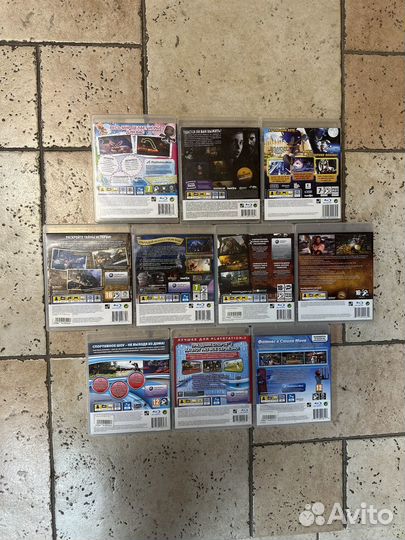 Лицензионные диски с играми на PS3