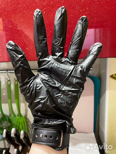 Перчатки нитрил винил одноразовые