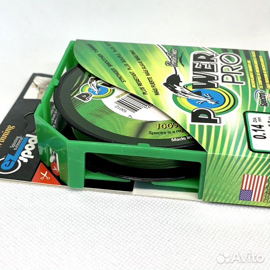 Плетенный шнур Power Pro, тест т 9 кг, 150 м