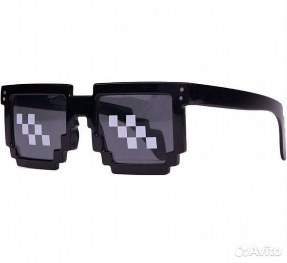 Солнцезащитные очки пиксели