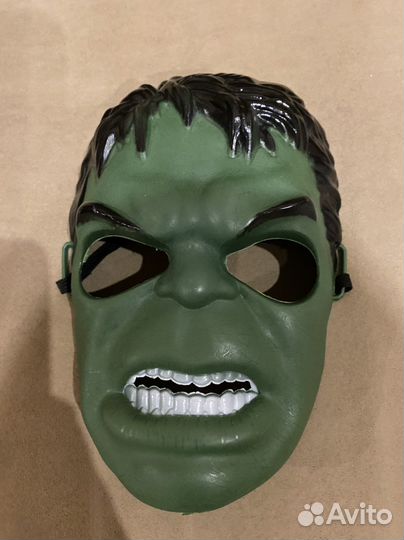 Маски: Халк, Бэтмен, Железный человек и др