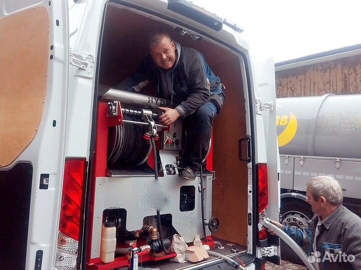 Прочистка канализации/устранение засоров