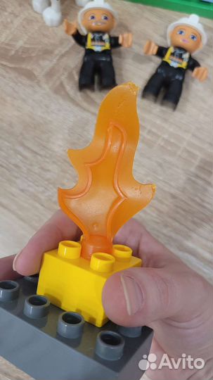 Lego duplo пожарная машина, зоопарк