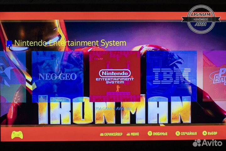 Мультиплатформенная ретро консоль iron MAN