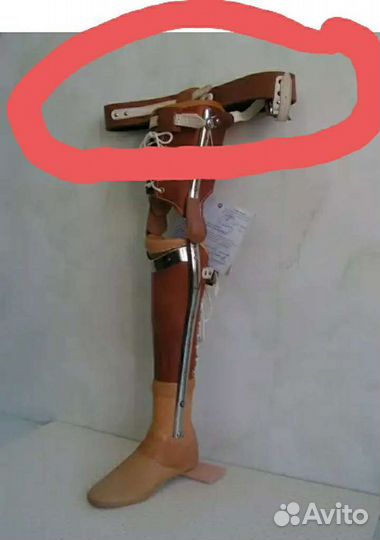 Ремень для поддержания протеза СССР