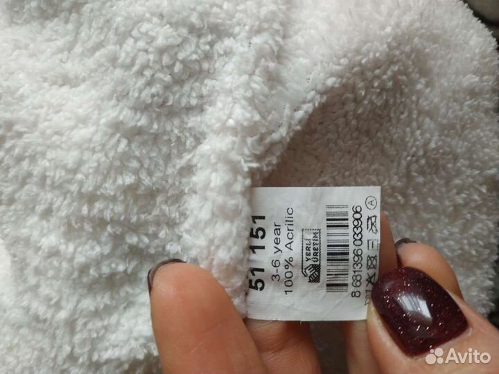 Шапка и снуд для девочки на 2-3 года