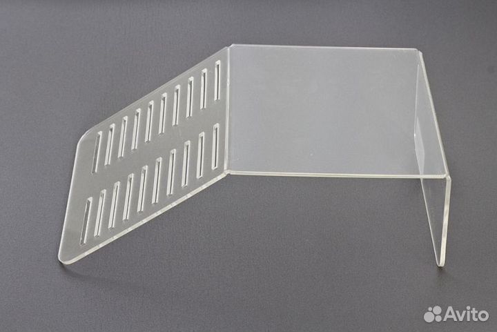 Плотик-бережок для черепашек пластиковый, 25х15,5х