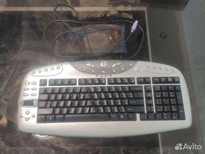 Клавиатура проводная A4Tech KBS-26 PS/2