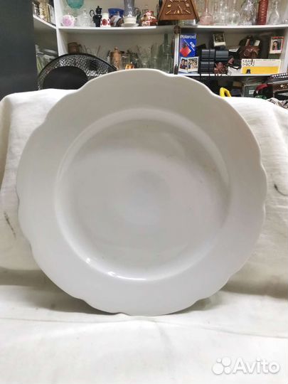 Тарелка Блюдо Большое 35 см Фарфор СССР