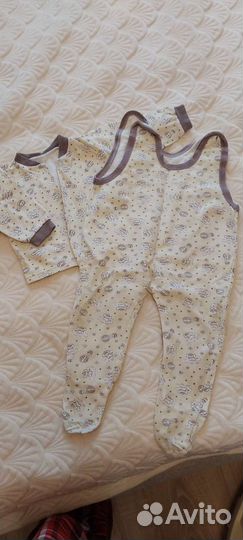 Детские вещи пакетом на девочку 6 - 9 месяцев