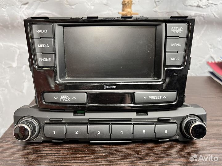 Магнитола hyundai solaris 2017