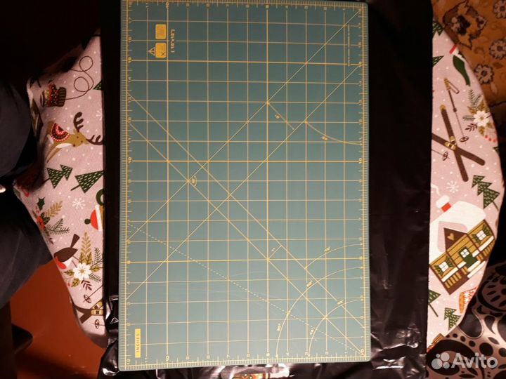 Набор Prym - Нож и коврик раскройный, линейка