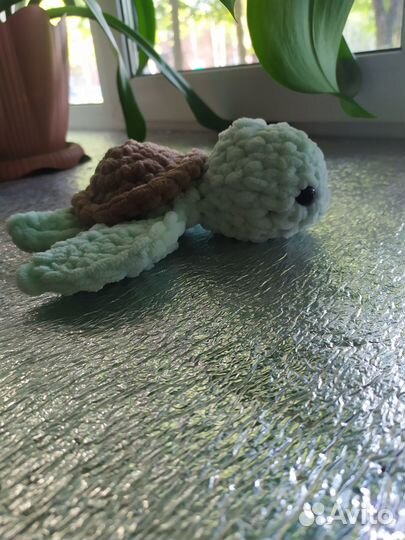 Вязаная черепашка