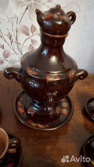 Самовар, кувшины, штофы, кружки керамика СССР