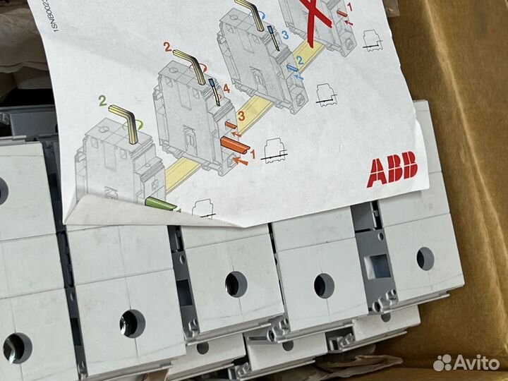 ABB 1SNA399704R1200 Клемма винтовая, новая, 28 шт