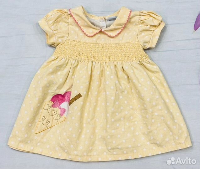 Платья на девочек до 2х лет