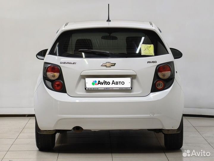 Chevrolet Aveo 1.6 AT, 2012, 112 738 км