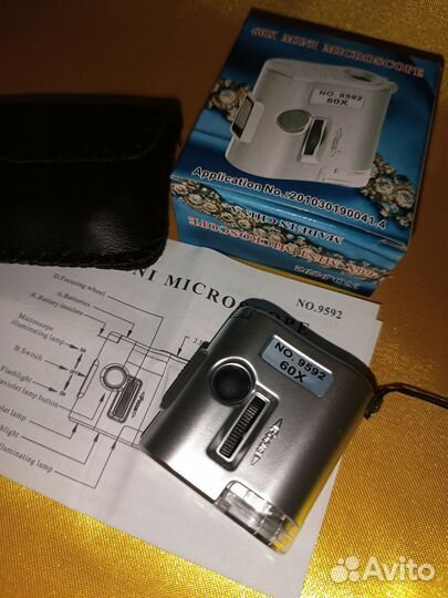 Карманные - Мини Микроскопы 60-х